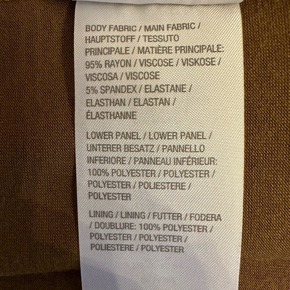 Logo open vest. Olive green and lavender. Size XS. - Picture 14 of 14